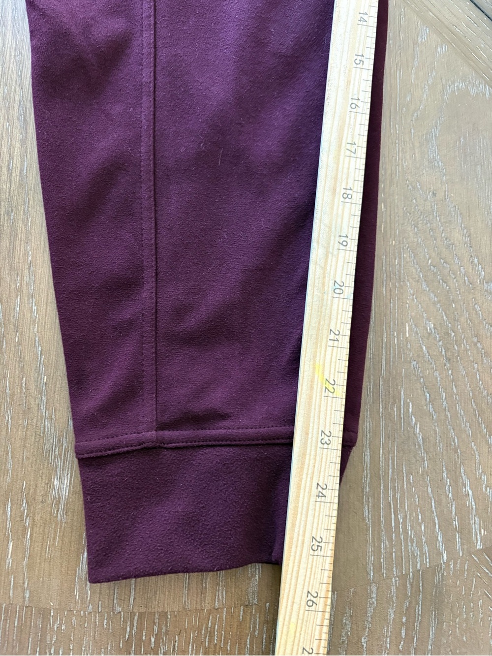 Mondetta Deep Plum Fleece Joggers - Picture 6 of 6